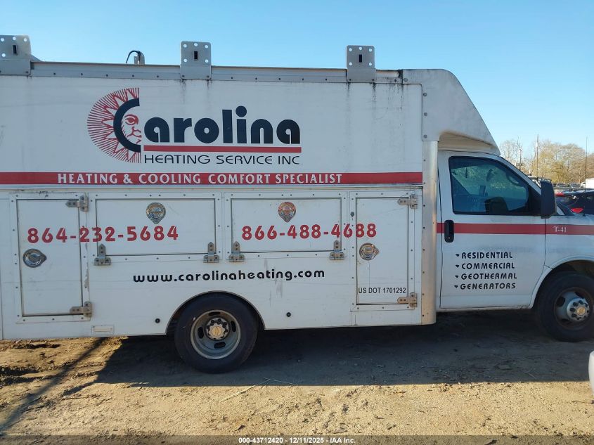 2014 Chevrolet Express Cutaway 3500 VIN: 1GB3G2BG6E1144477 Lot: 43712420