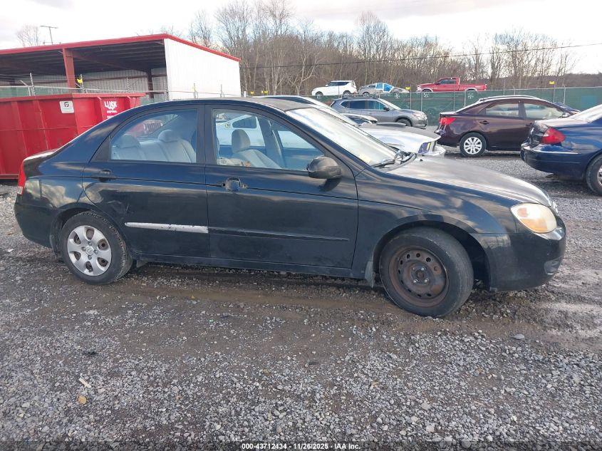 2008 Kia Spectra Ex VIN: KNAFE121785516486 Lot: 43712434