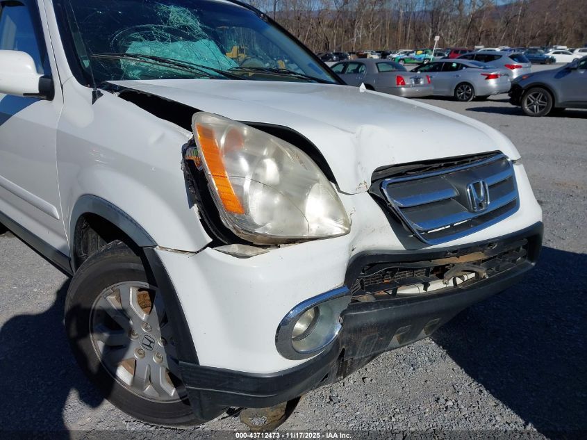 2005 Honda Cr-V Se VIN: JHLRD789X5C039341 Lot: 43712473