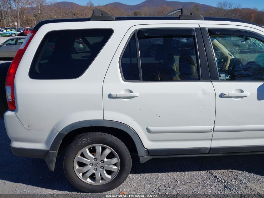 2005 Honda Cr-V Se VIN: JHLRD789X5C039341 Lot: 43712473