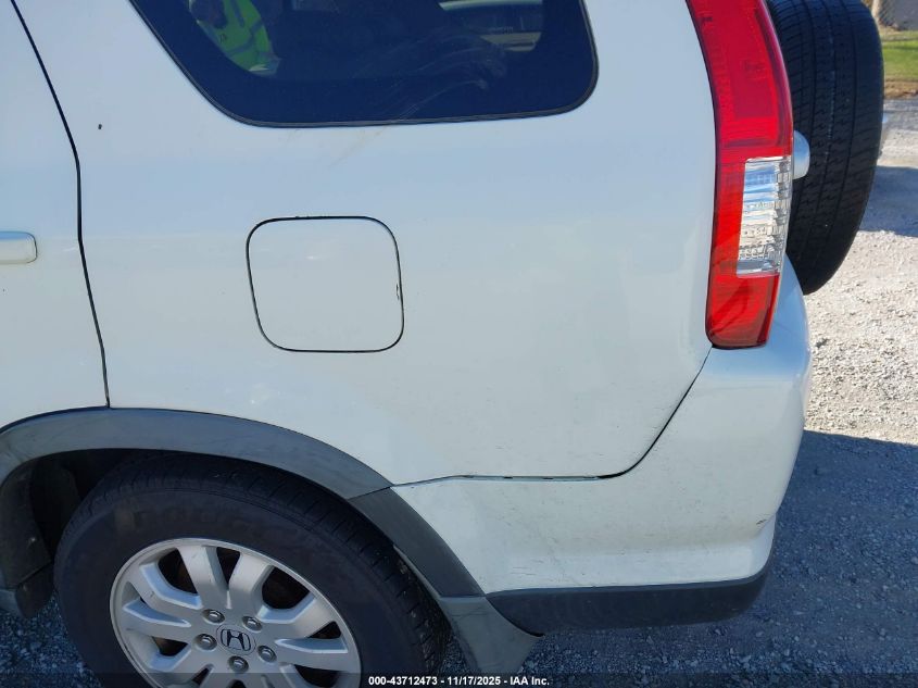 2005 Honda Cr-V Se VIN: JHLRD789X5C039341 Lot: 43712473