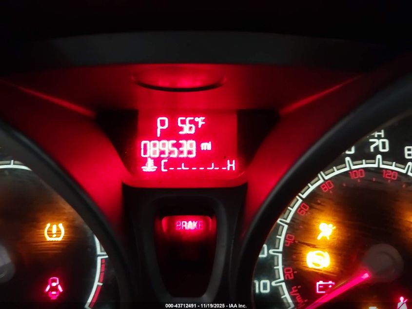 2013 Ford Fiesta Se VIN: 3FADP4BJ6DM107962 Lot: 43712491