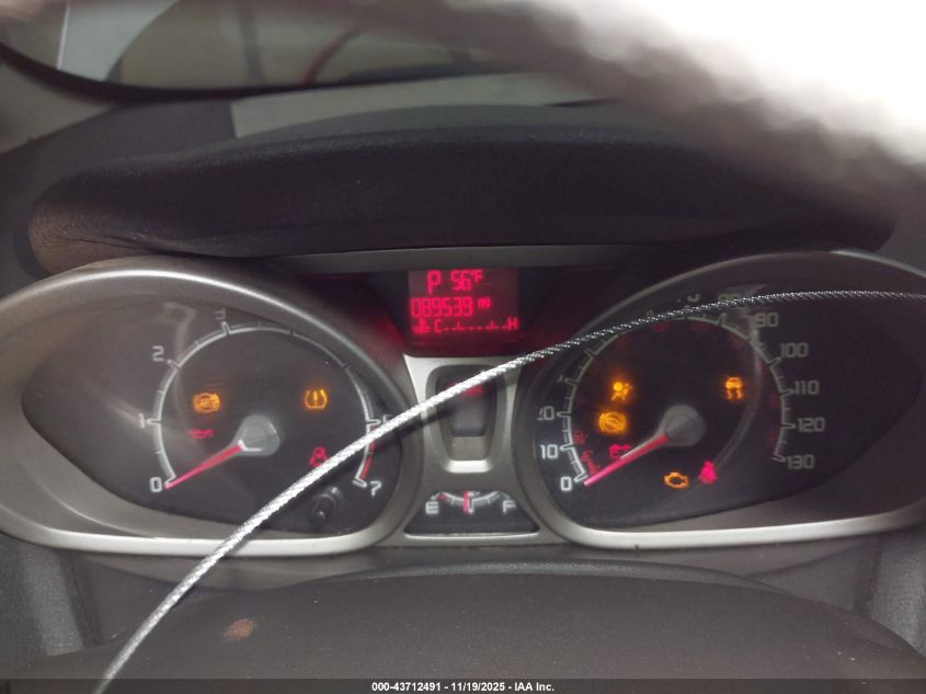 2013 Ford Fiesta Se VIN: 3FADP4BJ6DM107962 Lot: 43712491