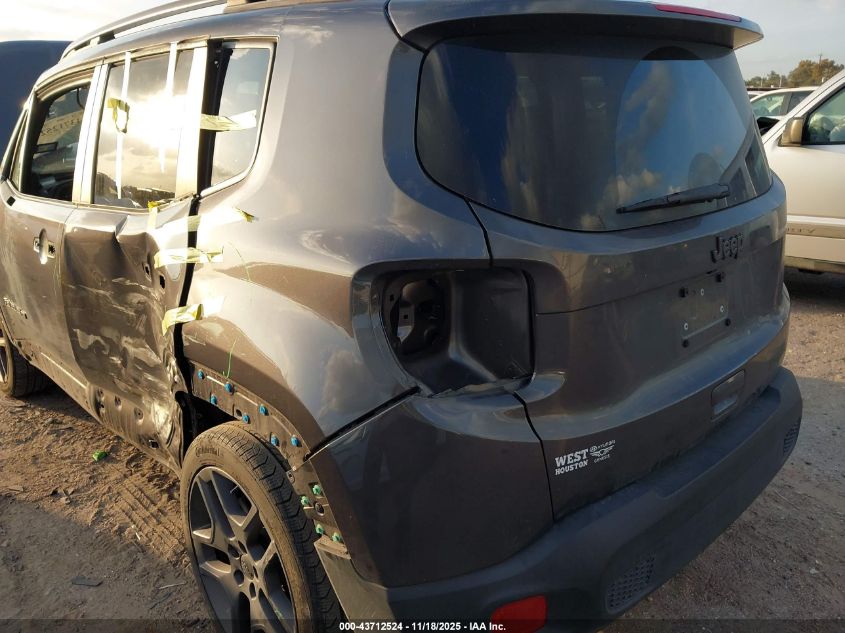 2021 Jeep Renegade Latitude Fwd VIN: ZACNJCBB2MPM34386 Lot: 43712524