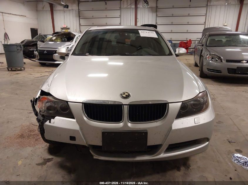 2007 BMW 328Xi VIN: WBAVC93507KX60398 Lot: 43712526