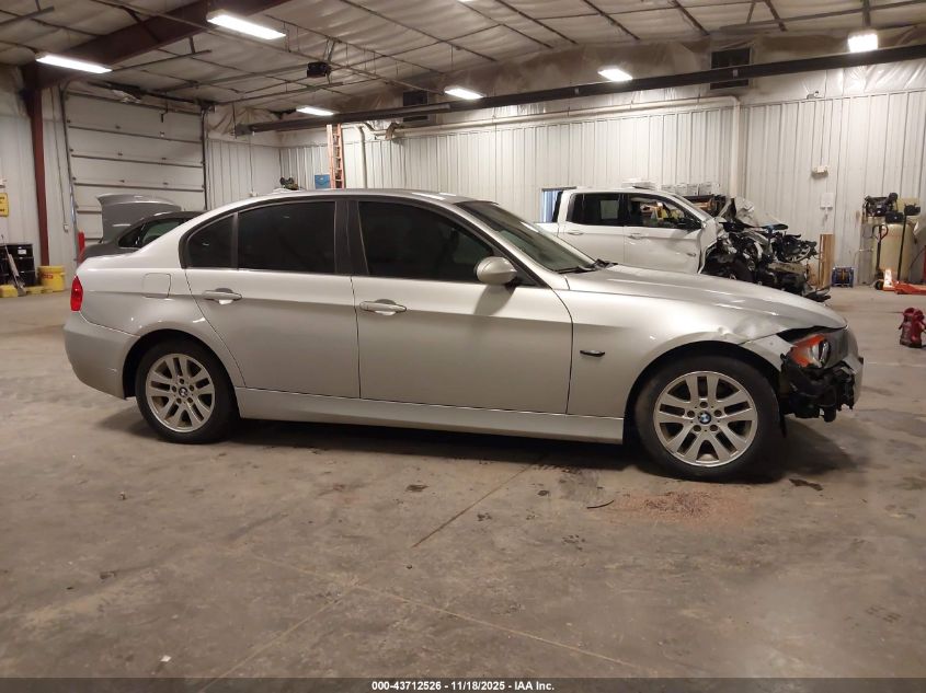 2007 BMW 328Xi VIN: WBAVC93507KX60398 Lot: 43712526