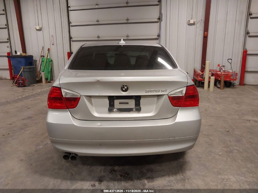 2007 BMW 328Xi VIN: WBAVC93507KX60398 Lot: 43712526