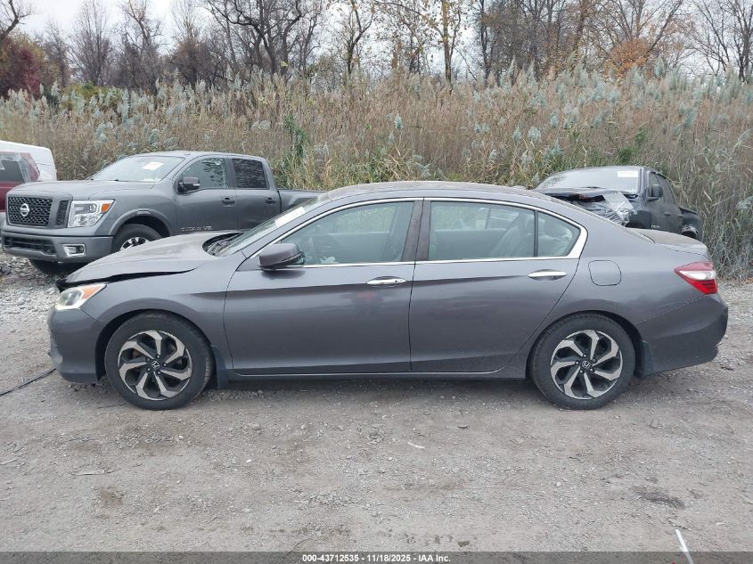 2016 Honda Accord Ex VIN: 1HGCR2F74GA240497 Lot: 43712535