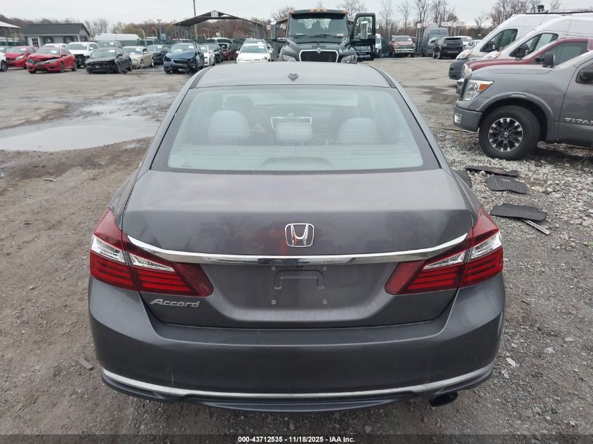2016 Honda Accord Ex VIN: 1HGCR2F74GA240497 Lot: 43712535