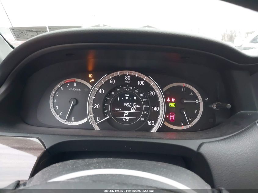 2016 Honda Accord Ex VIN: 1HGCR2F74GA240497 Lot: 43712535