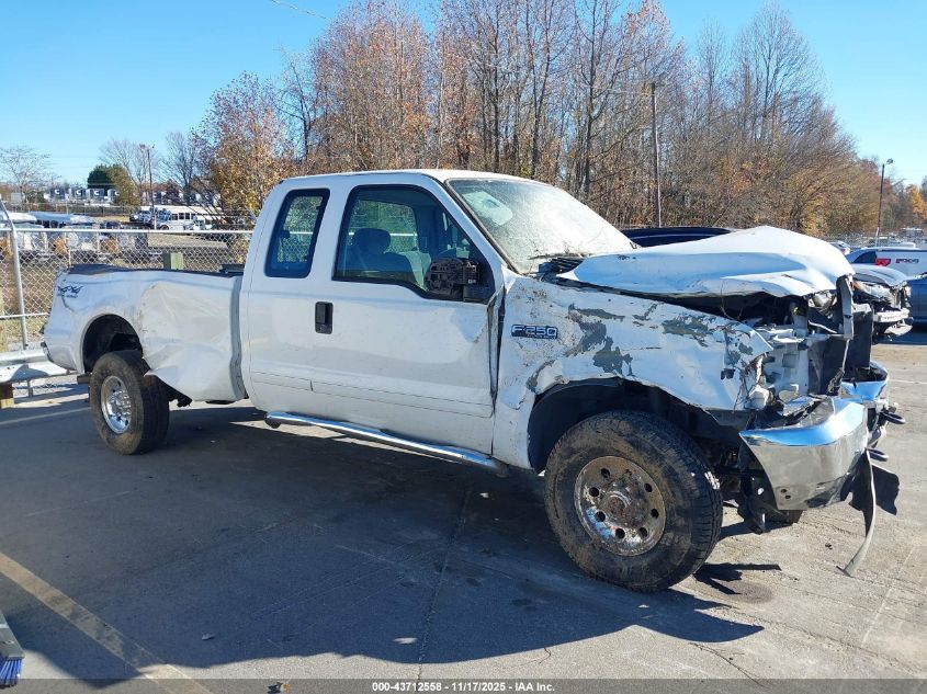 2002 Ford F-250 Lariat/Xl/Xlt VIN: 1FTNX21L02EC35591 Lot: 43712558