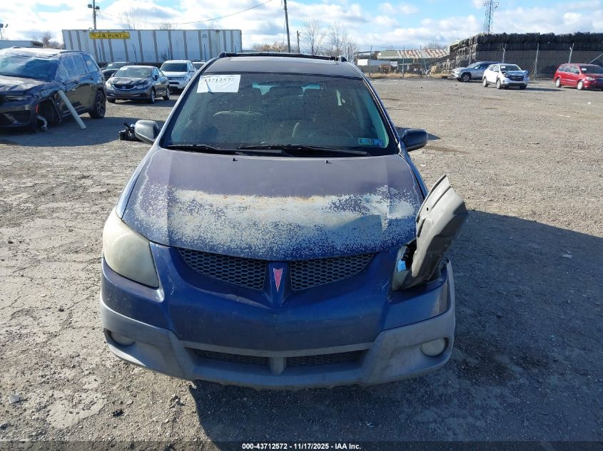 2003 Pontiac Vibe VIN: 5Y2SL64843Z414384 Lot: 43712572