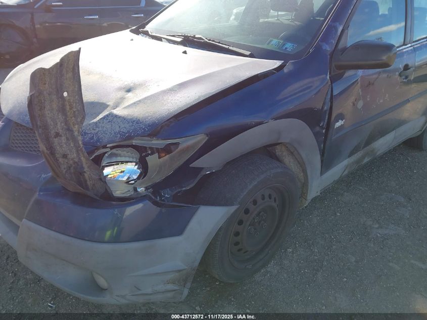 2003 Pontiac Vibe VIN: 5Y2SL64843Z414384 Lot: 43712572