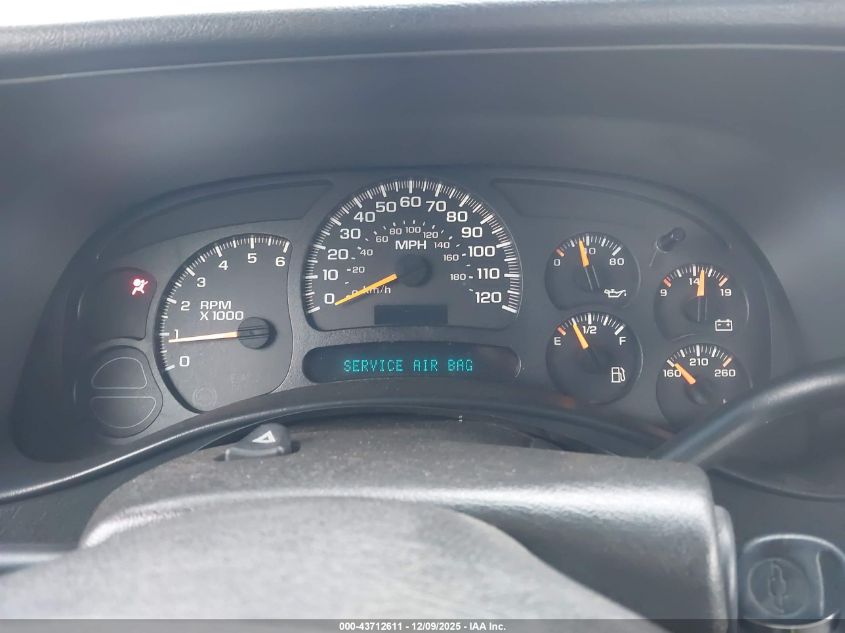 2005 Chevrolet Silverado 1500 Work Truck VIN: 2GCEC19T851277796 Lot: 43712611