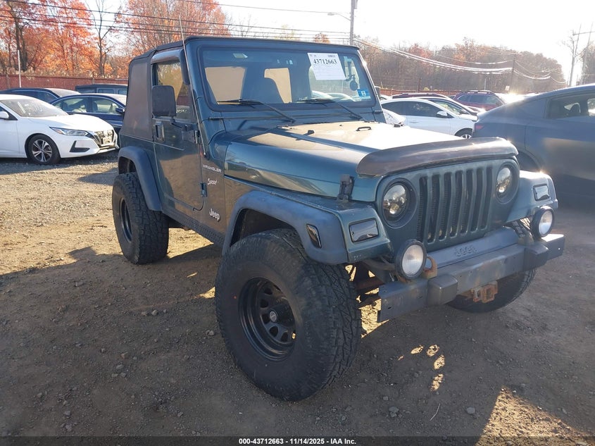 2002 Jeep Wrangler Sport VIN: 1J4FA49S52P755359 Lot: 43712663