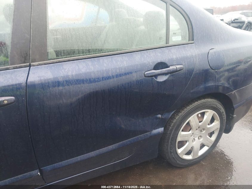 2008 Honda Civic Lx VIN: 1HGFA16578L109955 Lot: 43712664