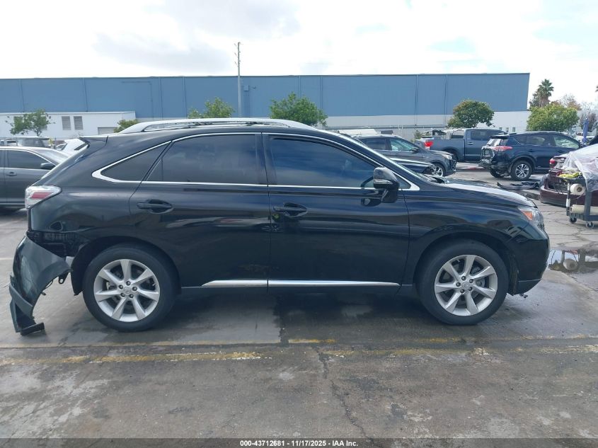 2010 Lexus Rx 350 VIN: 2T2ZK1BA3AC034787 Lot: 43712681