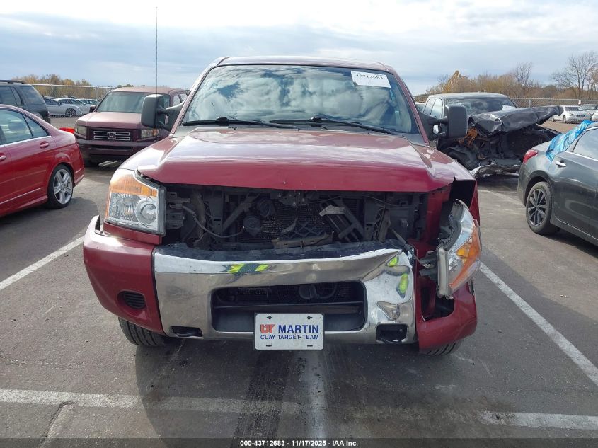 2008 Nissan Titan Se VIN: 1N6BA06C88N312134 Lot: 43712683