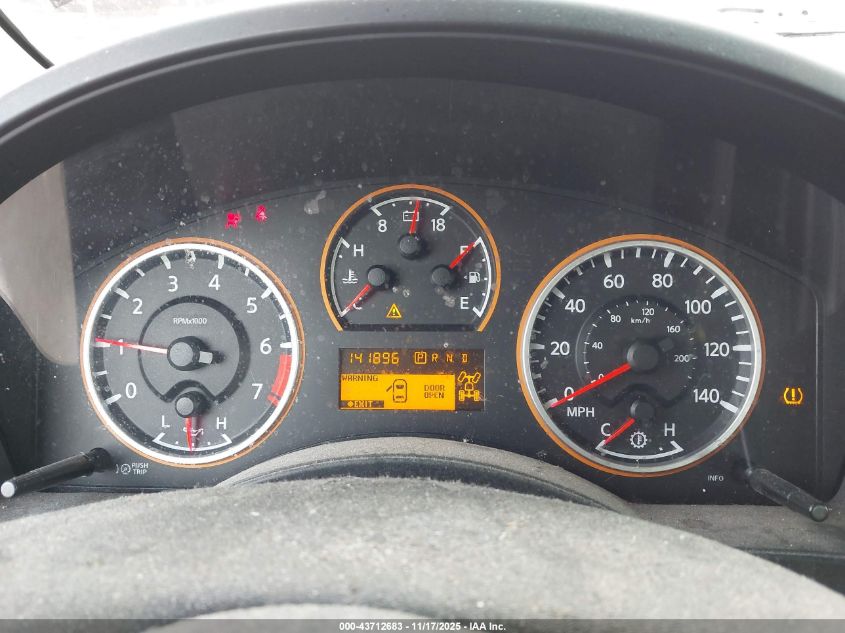 2008 Nissan Titan Se VIN: 1N6BA06C88N312134 Lot: 43712683