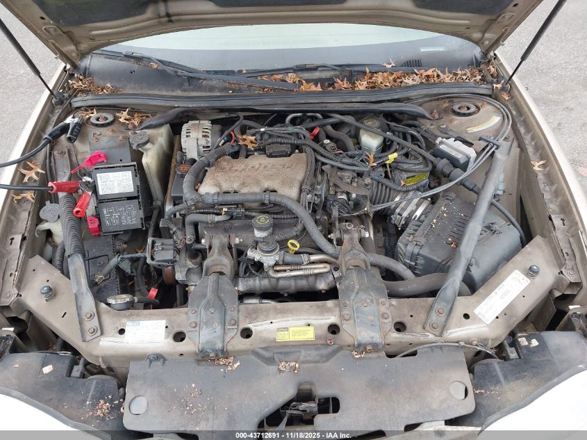 2000 Chevrolet Monte Carlo Ls VIN: 2G1WW12E1Y9199223 Lot: 43712691