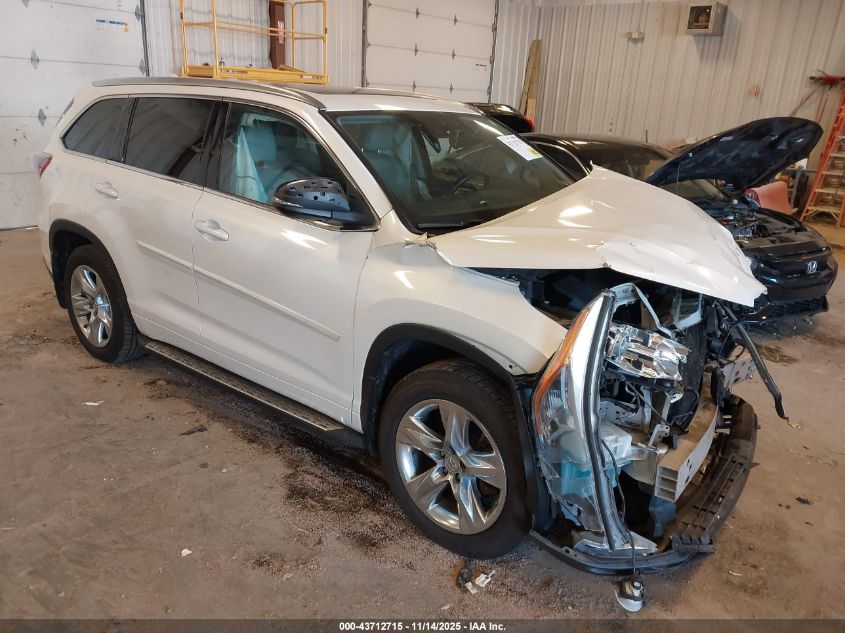 TOYOTA HIGHLANDER LIMITED PLATINUM V6