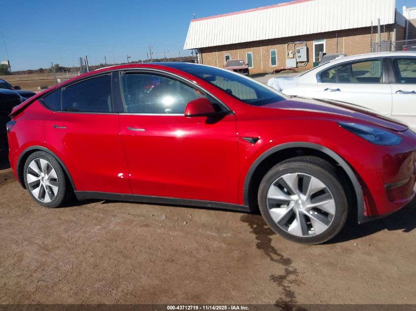 2023 Tesla Model Y Awd/Long Range Dual Motor All-Wheel Drive VIN: 7SAYGDEE6PA090938 Lot: 43712719