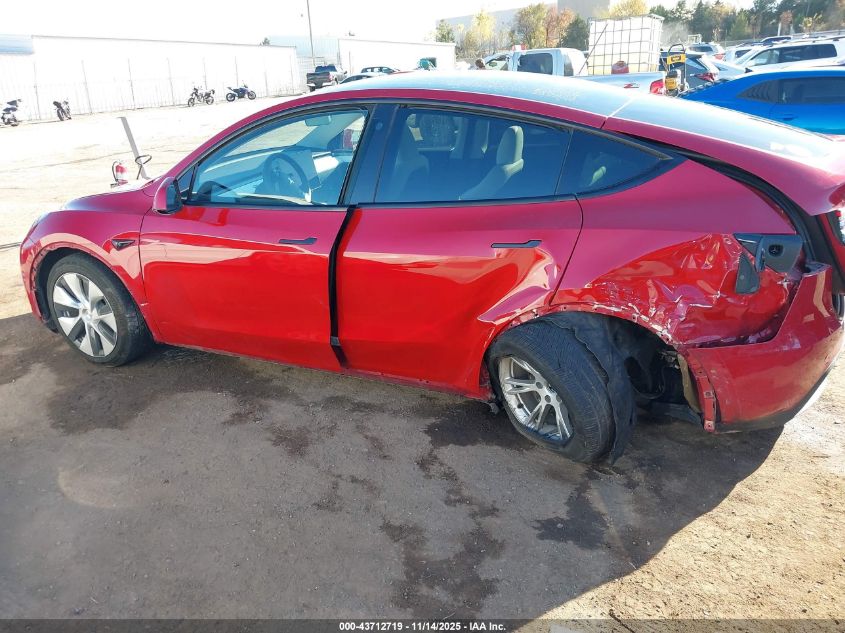 2023 Tesla Model Y Awd/Long Range Dual Motor All-Wheel Drive VIN: 7SAYGDEE6PA090938 Lot: 43712719
