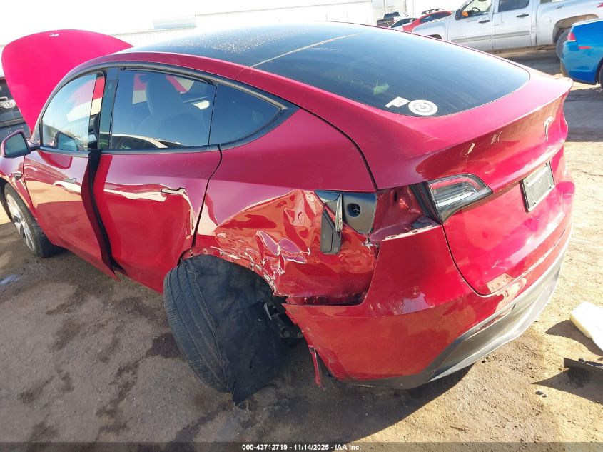 2023 Tesla Model Y Awd/Long Range Dual Motor All-Wheel Drive VIN: 7SAYGDEE6PA090938 Lot: 43712719