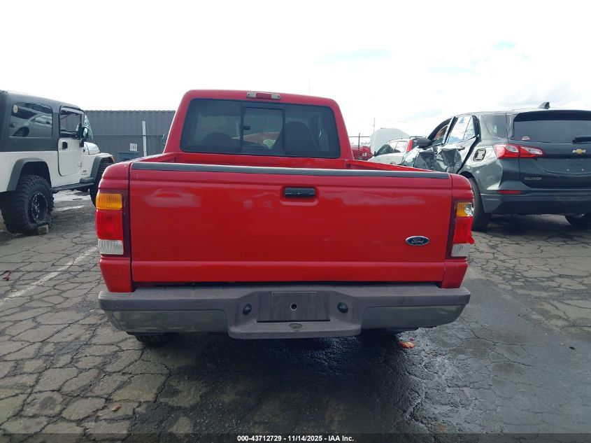 1999 Ford Ranger Xl/Xlt VIN: 1FTYR14C7XPA52228 Lot: 43712729