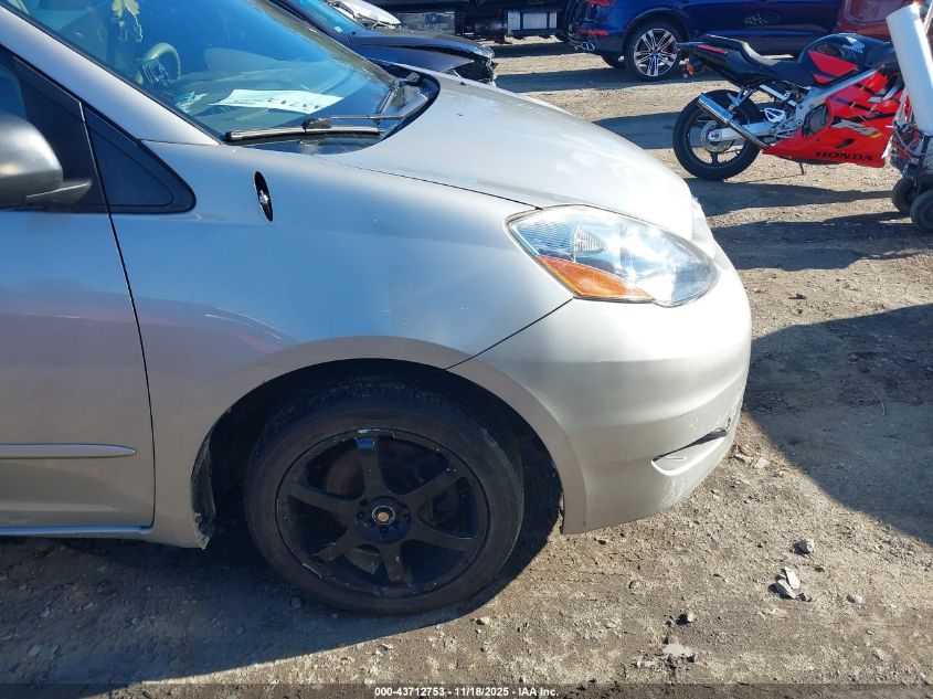 2008 Toyota Sienna Le VIN: 5TDZK23C68S130148 Lot: 43712753