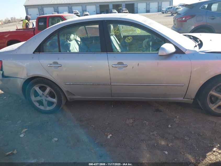 2006 Hyundai Sonata Gls V6/Lx V6 VIN: 5NPEU46F26H065005 Lot: 43712808