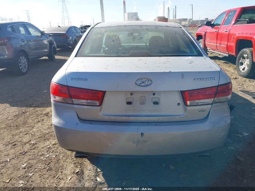 2006 Hyundai Sonata Gls V6/Lx V6 VIN: 5NPEU46F26H065005 Lot: 43712808
