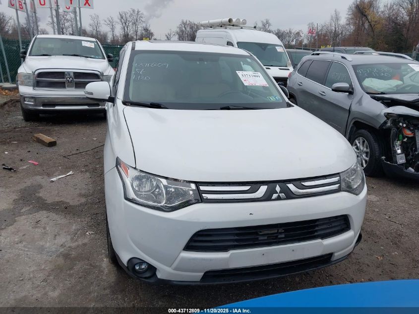 2014 Mitsubishi Outlander Se VIN: JA4AZ3A33EZ010880 Lot: 43712809