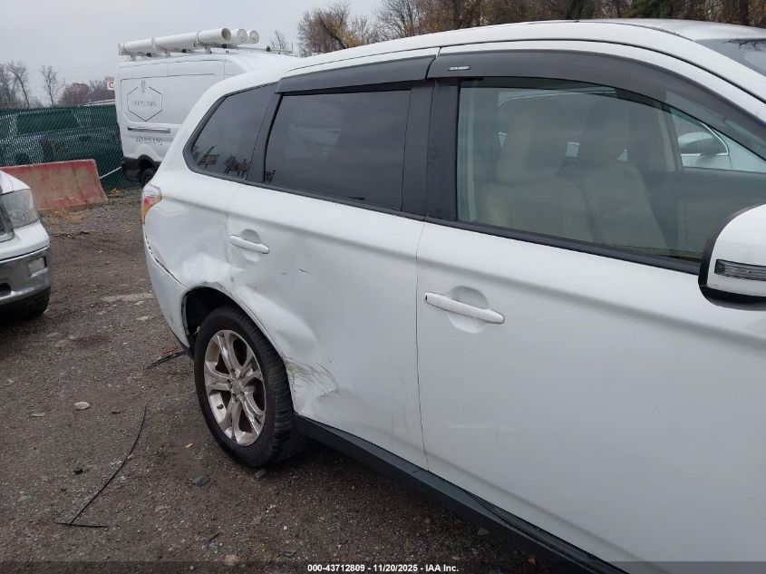 2014 Mitsubishi Outlander Se VIN: JA4AZ3A33EZ010880 Lot: 43712809