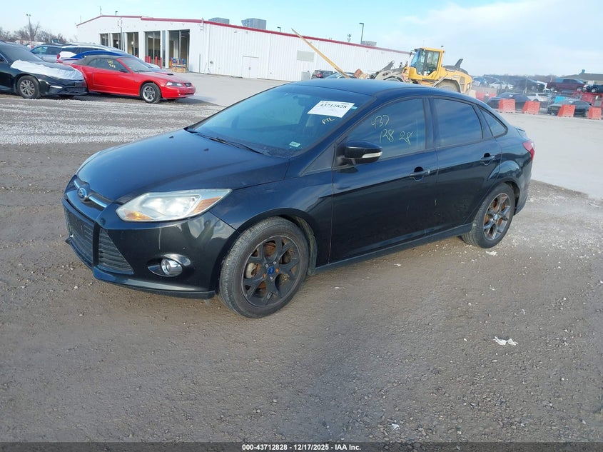 Vin: 1fadp3f21el218855, lot: 44208176, ford focus se 20142