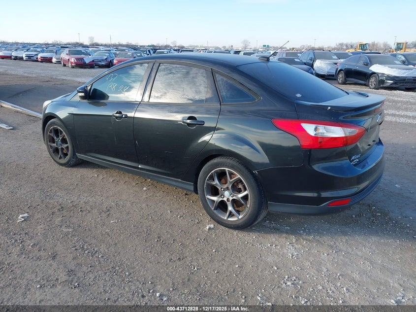 Vin: 1fadp3f21el218855, lot: 44208176, ford focus se 20143