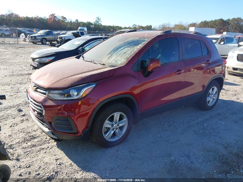 KL7CJPSM3NB548506 2022 CHEVROLET TRAX photo no. 2