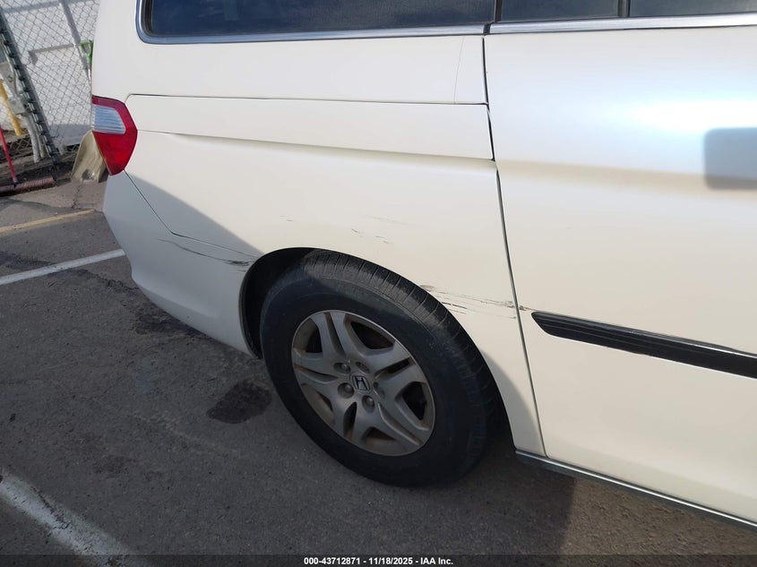 2006 Honda Odyssey Ex-L VIN: 5FNRL38776B012514 Lot: 43712871