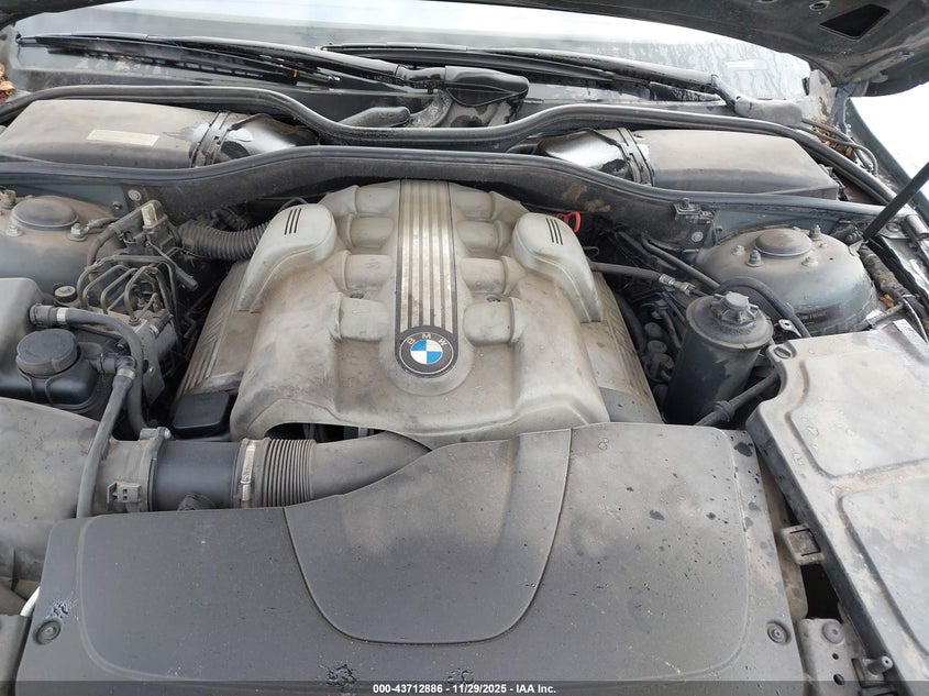 2004 BMW 745I VIN: WBAGL63594DP72895 Lot: 43712886