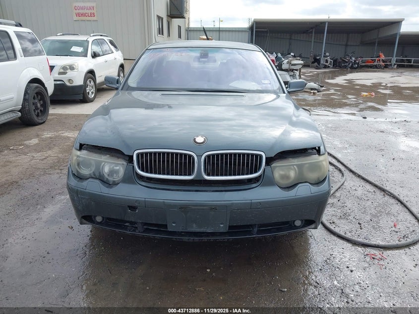 2004 BMW 745I VIN: WBAGL63594DP72895 Lot: 43712886