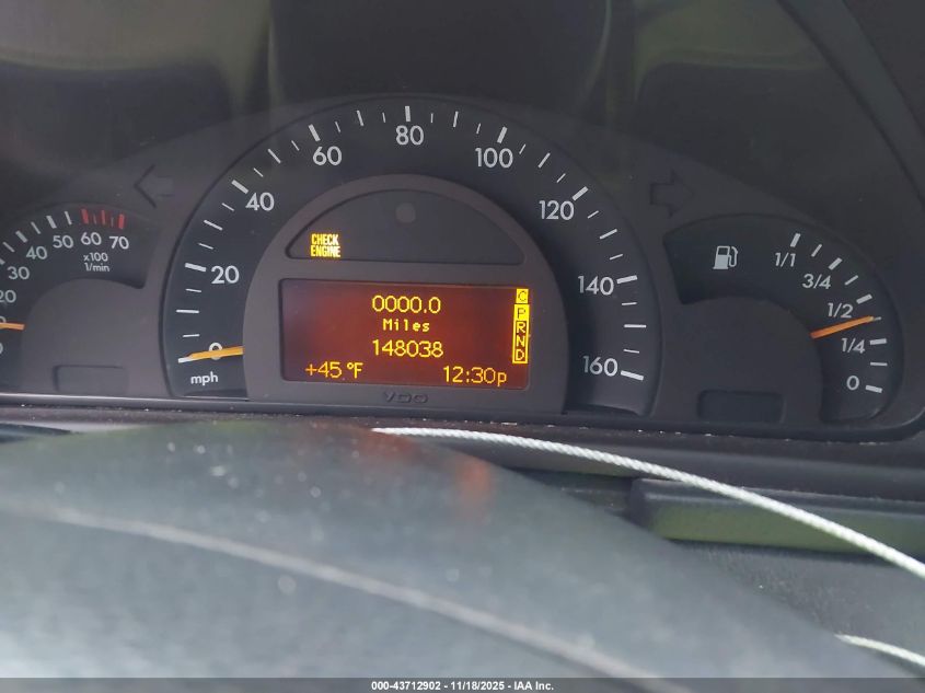 2004 Mercedes-Benz C 230 Kompressor Sport/Sport VIN: WDBRF40J04A547418 Lot: 43712902