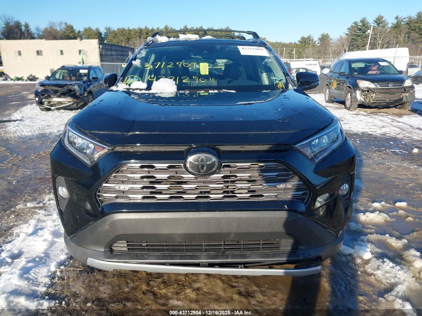 2020 Toyota Rav4 Limited VIN: 2T3N1RFV2LC124654 Lot: 43712904