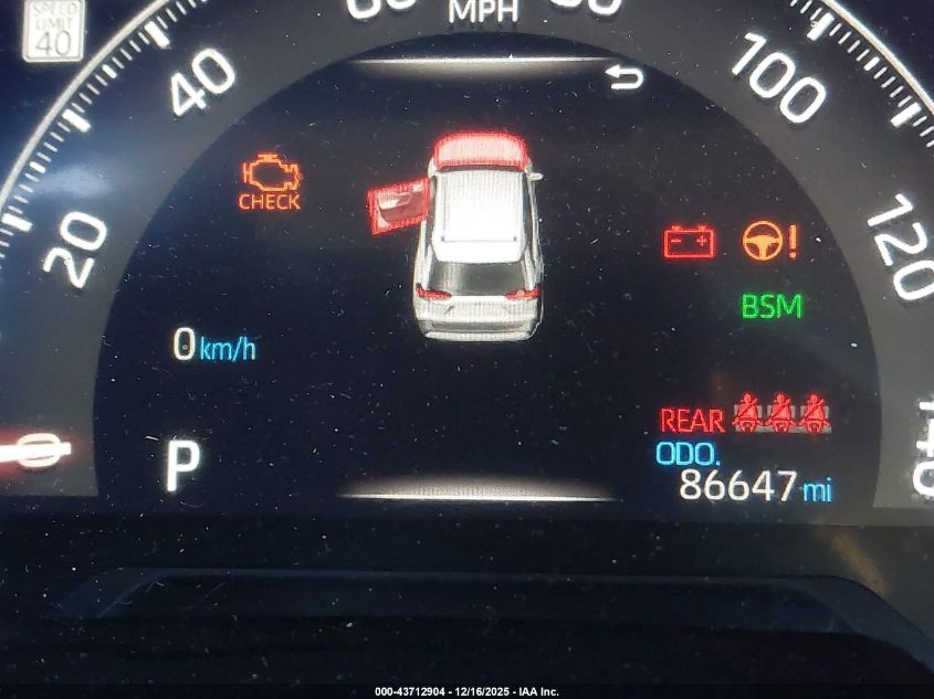 2020 Toyota Rav4 Limited VIN: 2T3N1RFV2LC124654 Lot: 43712904