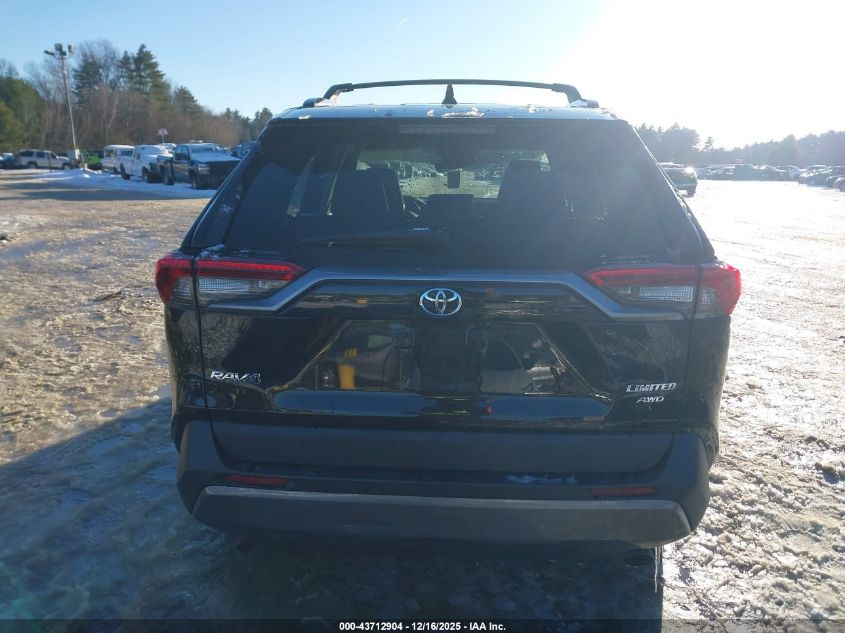 2020 Toyota Rav4 Limited VIN: 2T3N1RFV2LC124654 Lot: 43712904