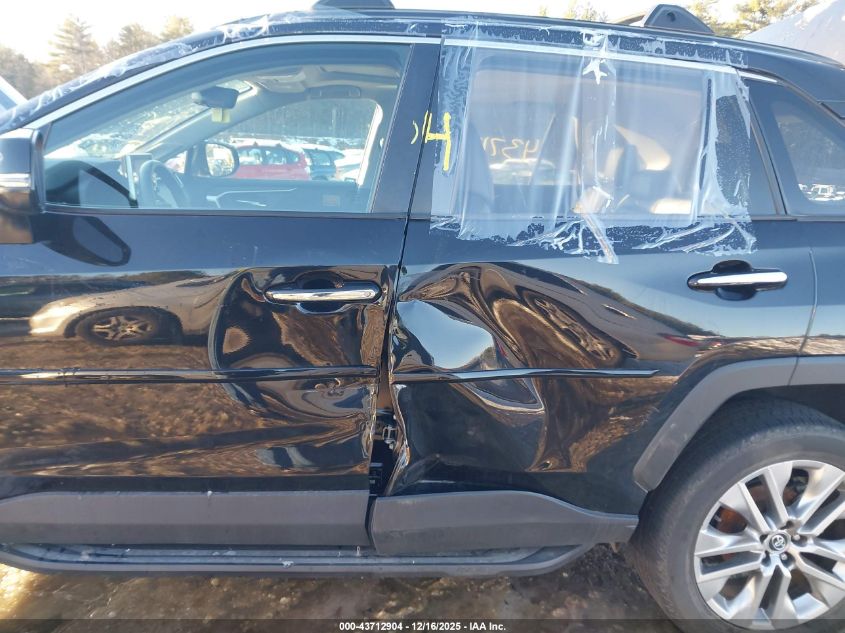 2020 Toyota Rav4 Limited VIN: 2T3N1RFV2LC124654 Lot: 43712904