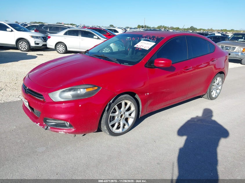 Vin: 1c3cdfba5dd342556, lot: 44208323, dodge dart sxt 20132
