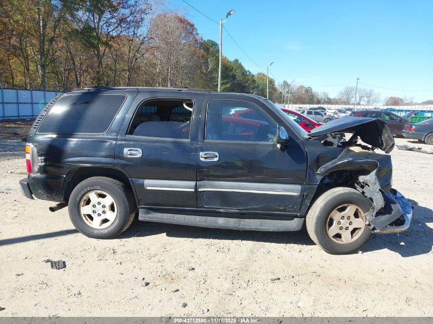 2004 Chevrolet Tahoe Lt VIN: 1GNEC13Z04R186466 Lot: 43712980