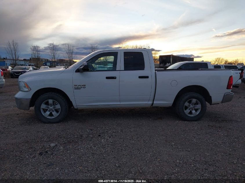 2019 Ram 1500 Classic Tradesman 4X4 6'4 Box VIN: 1C6RR7FGXKS640337 Lot: 43713014