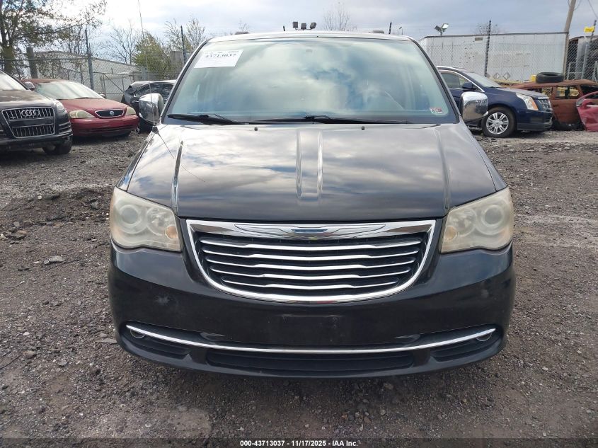 2012 Chrysler Town & Country Limited VIN: 2C4RC1GG1CR140513 Lot: 43713037