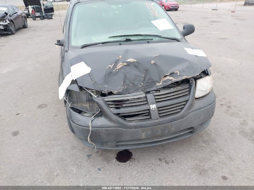 2005 Dodge Caravan Se VIN: 1D8GP25R05B322258 Lot: 43713052